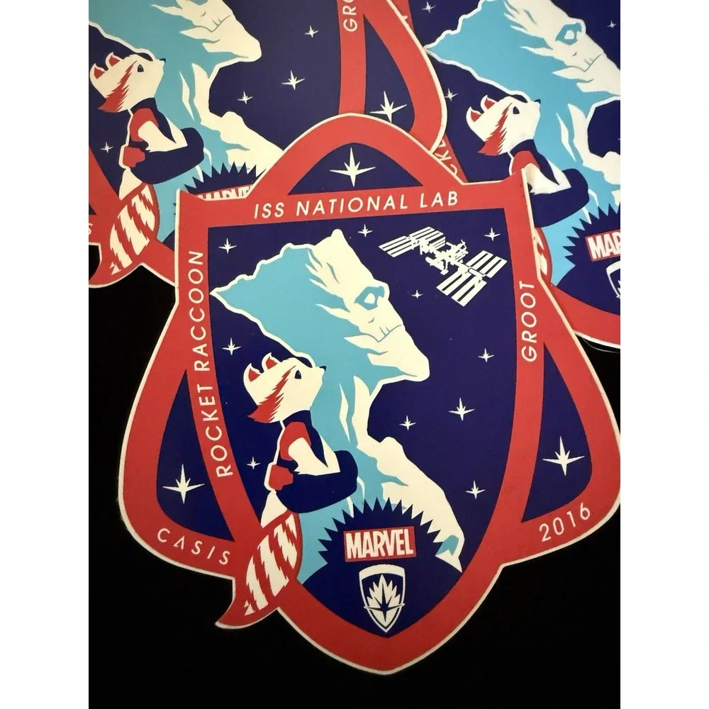 Space Decals international space station decals 3ea  brand new collectibles(4169